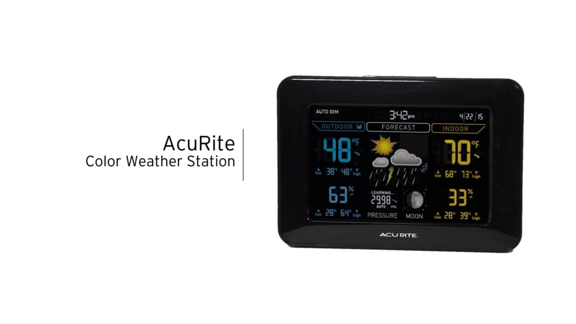 AcuRite 02027 Colour Weather Station